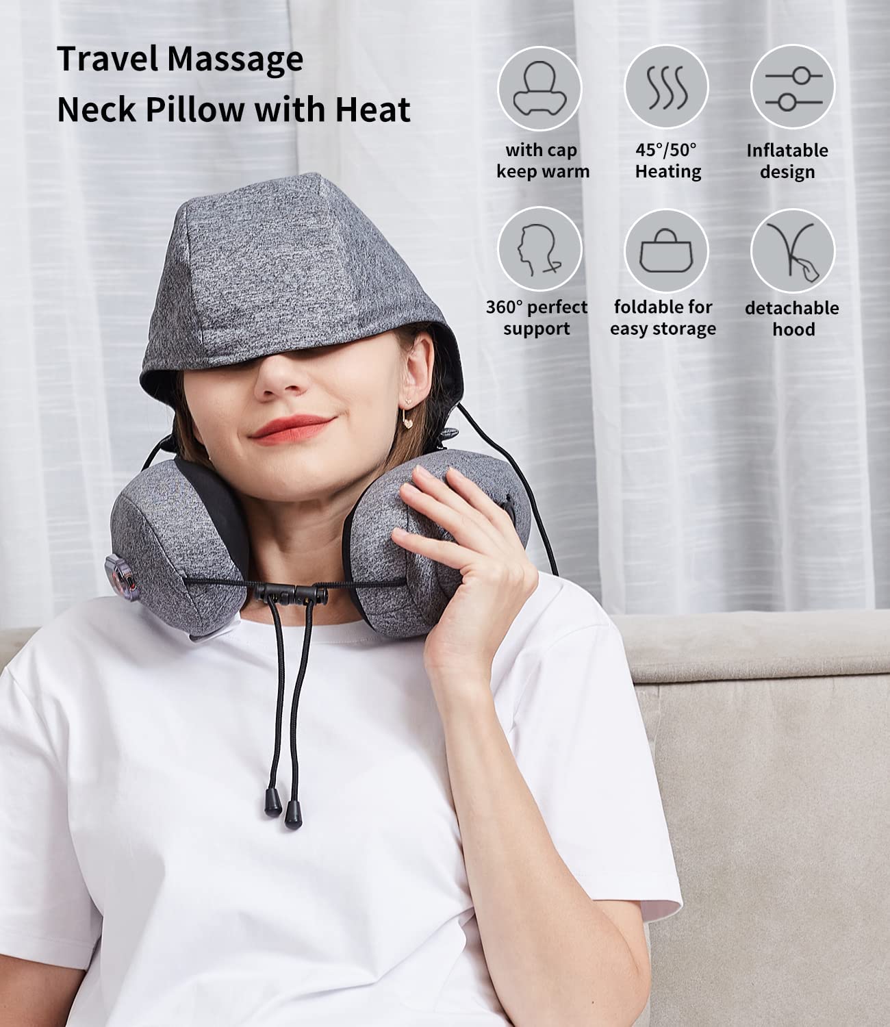 HALIPAX-CHARM™ Pendant Portable Neck Massager